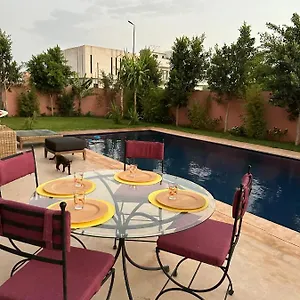  Villa Avec Pool Prive Avenue Mohamed 6 Zone Touristique Agdal